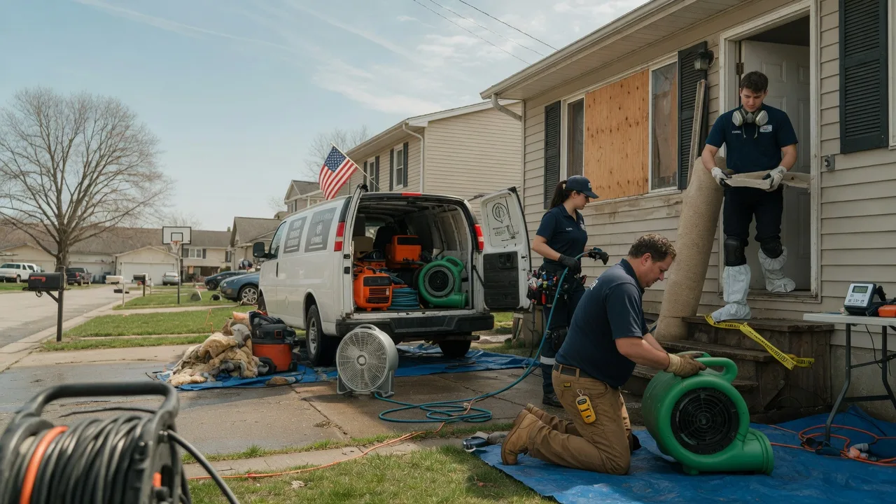 Water Damage Restoration in Newkirk, OK near me